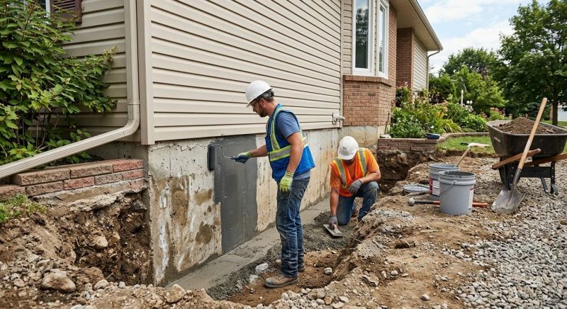 Wall Foundation Construction